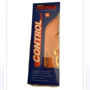 Redo-Thotics Semi-Firm CONTROL shoe inserts Size B Men 7/7 1/2 Woman 8/8 1/2